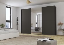Schwebetürenschrank >Fifty< mit Spiegel, 3...