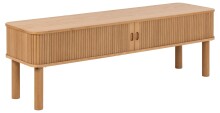 TV-Board >Langley< mit Lamellenfront in Eiche...
