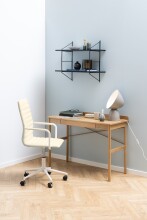 Schreibtisch >Paul< in Eiche - 110x80x50cm (BxHxT)