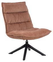 Drehstuhl >Blizzard< in rosewood, Polyester, Stahl...