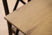 Esstisch >Peru< in Wildeiche, MDF, Stahl - 120x75x80cm (BxHxT)