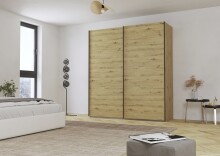 Schwebetürenschrank >Fifty< mit 2 Böden...