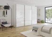 Schwebetürenschrank >Fifty< 3 Böden / 3...