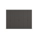 Drehtürenschrank >Fifty< 3 Böden / 3 Kleiderstangen, in graphit - 301x223x60cm (BxHxT)