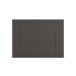 Drehtürenschrank >Fifty< 3 Böden / 3 Kleiderstangen, in graphit - 301x223x60cm (BxHxT)