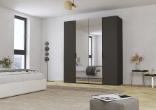 Drehtürenschrank >Fifty< 2 Böden / 2...