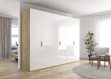 Drehtürenschrank >Fifty< 3 Böden / 3...