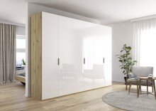 Drehtürenschrank >Fifty< 3 Böden / 3...