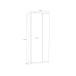 Mehrzweckschrank >NET106< mit Inneneinteilung, in Sonoma Eiche Dekor / Weiss  - 68,9x179,1x34,8cm (BxHxT)
