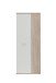 Mehrzweckschrank >NET106< mit Inneneinteilung, in Sonoma Eiche Dekor / Weiss  - 68,9x179,1x34,8cm (BxHxT)