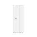 Schuhschrank >NET106< mit 5 Böden / 6 Fächern, in weiß - 68,9x179,1x34,8cm (BxHxT)