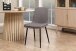 Esszimmerstuhl >Becca< (4er-Set) in graubraun - 46x85,5x55 (BxHxT)