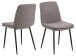 Esszimmerstuhl >Becca< (4er-Set) in graubraun - 46x85,5x55 (BxHxT)