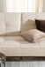 Schlafsofa >Perugia< in Beige, Polyester, Stahl - 198x87x95cm (BxHxT)