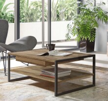 Couchtisch >Coffee Tables< mit Ablage, in Stabeiche...