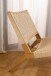 Holzstuhl >Carson< in Eiche, Geflecht Beige, Massivholz - 64x72x79cm (BxHxT)
