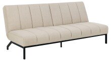 Schlafsofa >Caix< klappbar, in Stoff Beige,...