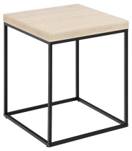 Beistelltisch >Barossa< in Beige, Stahl, MDF -...