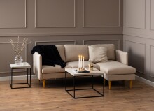 Couchtisch >Barossa< in Beige, MDF - 45x60cm (HxD)