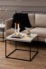 Couchtisch >Barossa< in Beige, MDF - 45x60cm (HxD)
