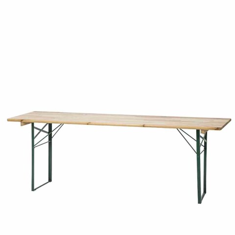 Bierzeltgarnitur >Festzeltgarnitur< in Kiefer - 220x78x50 (BxHxT)