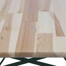 Bierzeltgarnitur >Festzeltgarnitur< in Kiefer - 220x78x70 (BxHxT)