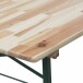 Bierzeltgarnitur >Festzeltgarnitur< in Kiefer - 220x78x70 (BxHxT)