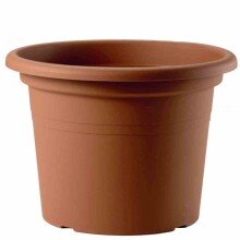 Pflanzkübel >Cilindro< in terracotta, Polypropylen - 49x70cm (HxD)