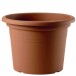 Pflanzkübel >Cilindro< in terracotta, Polypropylen - 49x70cm (HxD)