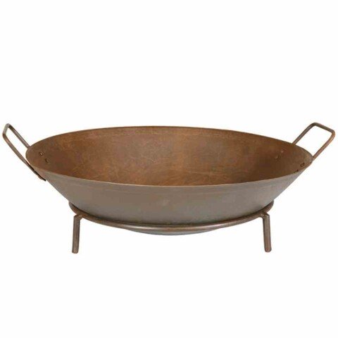 Feuerschale >RUSTY< in antikbraun, Eisen - 14,5x48cm (HxD)
