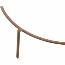 Feuerschale >RUSTY< in antikbraun, Eisen - 31x81cm (HxD)