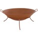Feuerschale >RUSTY< in antikbraun, Eisen - 26,5x65cm (HxD)