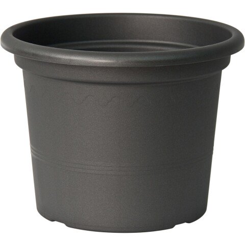 Blumentopf >Geo< in anthrazit/grau, Polypropylen - 41x55cm (HxD)