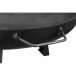 Feuerschale >378794< in anthrazit, Stahl pulverbeschichtet - 100x38x116 (BxHxT)