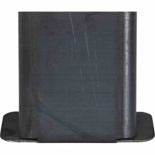 Feuerschale >378806< in anthrazit, Stahl pulverbeschichtet - 55x37x71cm (BxHxT)