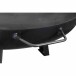 Feuerschale >378806< in anthrazit, Stahl pulverbeschichtet - 55x37x71cm (BxHxT)