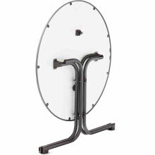 Klapptisch >236/< in anthrazit, Mecalit®-Pro, Stahl - 72x100cm (HxD)