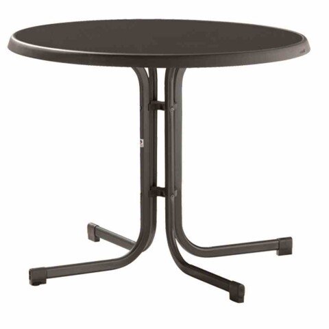 Klapptisch >209/< in anthrazit, Mecalit®-Pro, Stahl - 72x86cm (HxD)