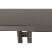 Klapptisch >231/< in anthrazit, Mecalit®-Pro, Stahl - 70x72x70cm (BxHxT)