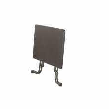 Klapptisch >233/< in anthrazit, Mecalit®-Pro, Stahl - 115x72x70cm (BxHxT)