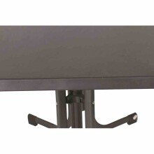 Klapptisch >233/< in anthrazit, Mecalit®-Pro, Stahl - 115x72x70cm (BxHxT)