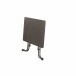 Klapptisch >233/< in anthrazit, Mecalit®-Pro, Stahl - 115x72x70cm (BxHxT)