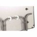 Klapptisch >233/< in anthrazit, Mecalit®-Pro, Stahl - 115x72x70cm (BxHxT)