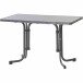 Klapptisch >233/< in anthrazit, Mecalit®-Pro, Stahl - 115x72x70cm (BxHxT)