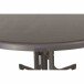 Klapptisch >252/< in anthrazit, Mecalit®-Pro, Stahl - 140x72x90cm (BxHxT)