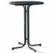 Klapptisch >238/< in anthrazit, Mecalit®-Pro, Stahl - 112x86cm (HxD)