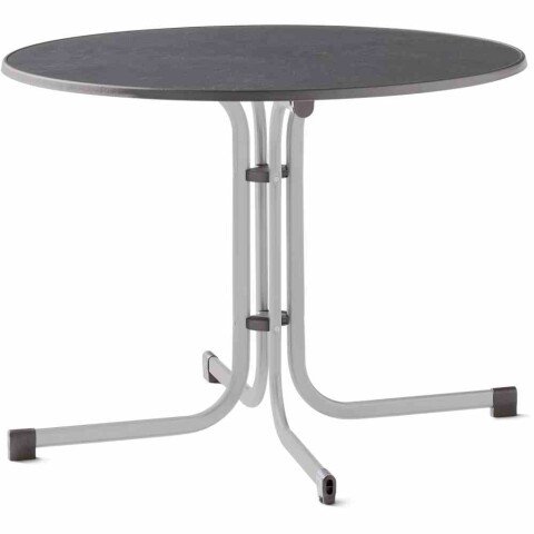 Klapptisch >236/< in anthrazit, Mecalit®-Pro, Stahl - 72x100cm (HxD)