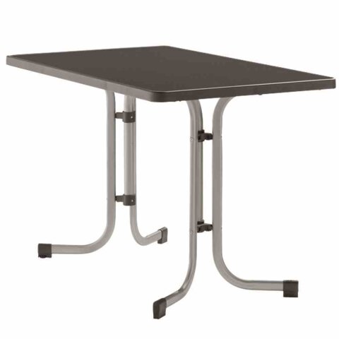Klapptisch >233/< in anthrazit, Mecalit®-Pro, Stahl - 115x72x70cm (BxHxT)