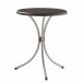 Bistrotisch >200/< in anthrazit, Mecalit®-Pro, Stahl - 72x60cm (HxD)