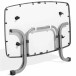 Klapptisch >253/< in anthrazit, Mecalit®-Pro, Stahl - 150x72x90cm (BxHxT)